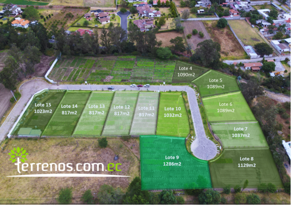 Vista adicional de terreno en venta en Tumbaco, Quito, Pichincha