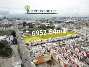 Terreno en venta 6952.6m2 Calle El Progreso Calderón