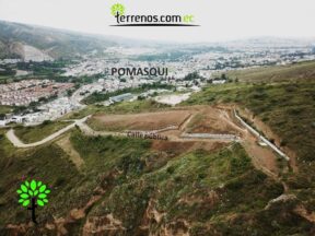 Terrenos en venta en Pomasqui 6 lotes independientes desde 1018.61m2, ideal para proyecto inmobiliario