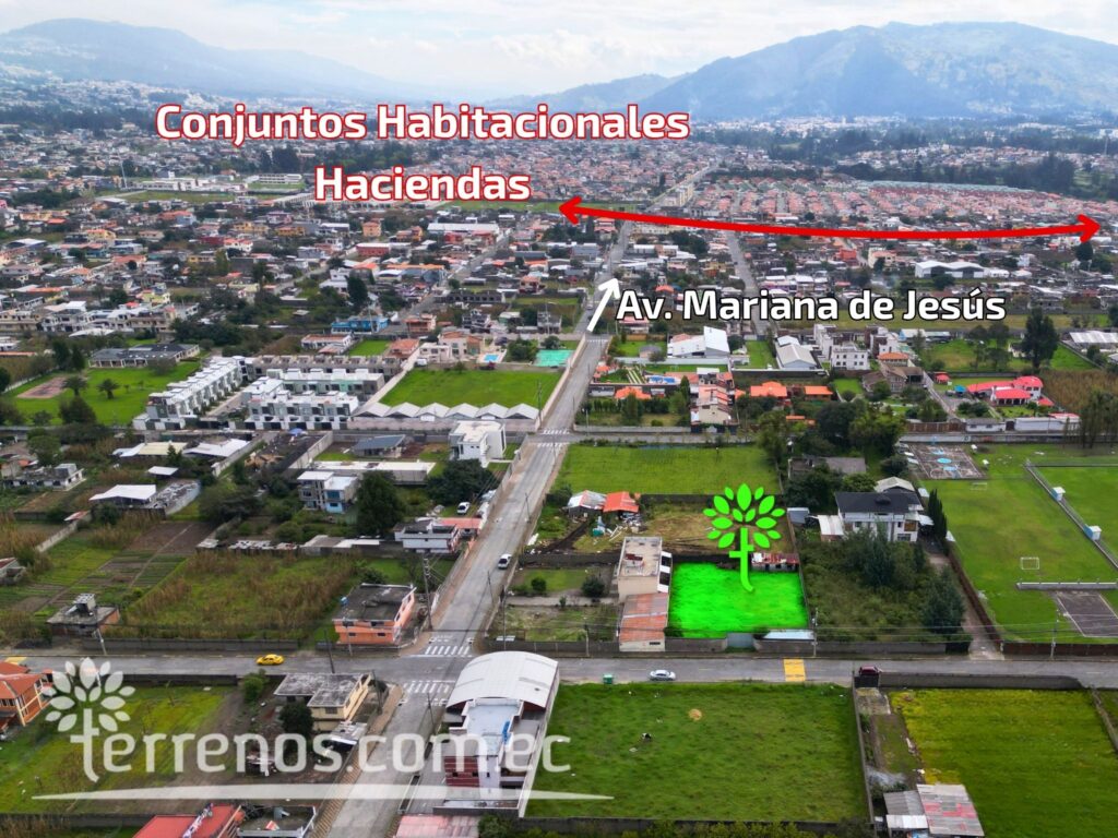 Vista adicional de terreno en venta en Sangolquí, Rumiñahui, Pichincha