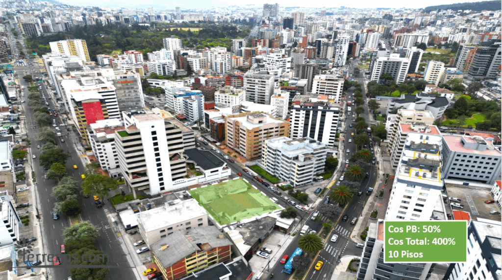 Vista adicional de terreno en venta en Quito, Pichincha