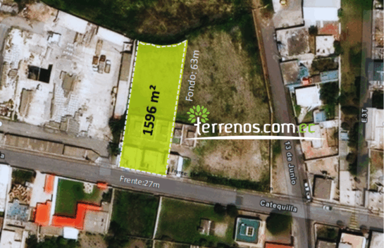 Terreno de venta en San Antonio de Pichincha desde 1596
