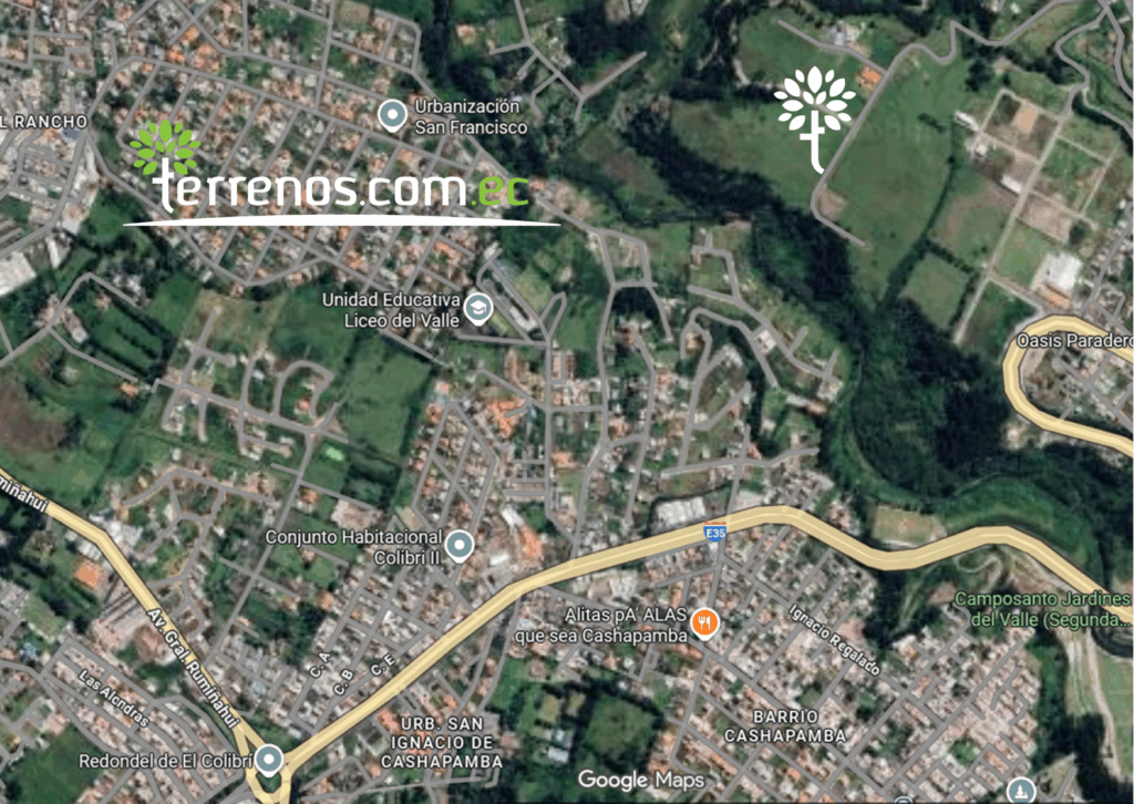 Vista adicional de terreno en venta en Alangasi, Quito, Pichincha