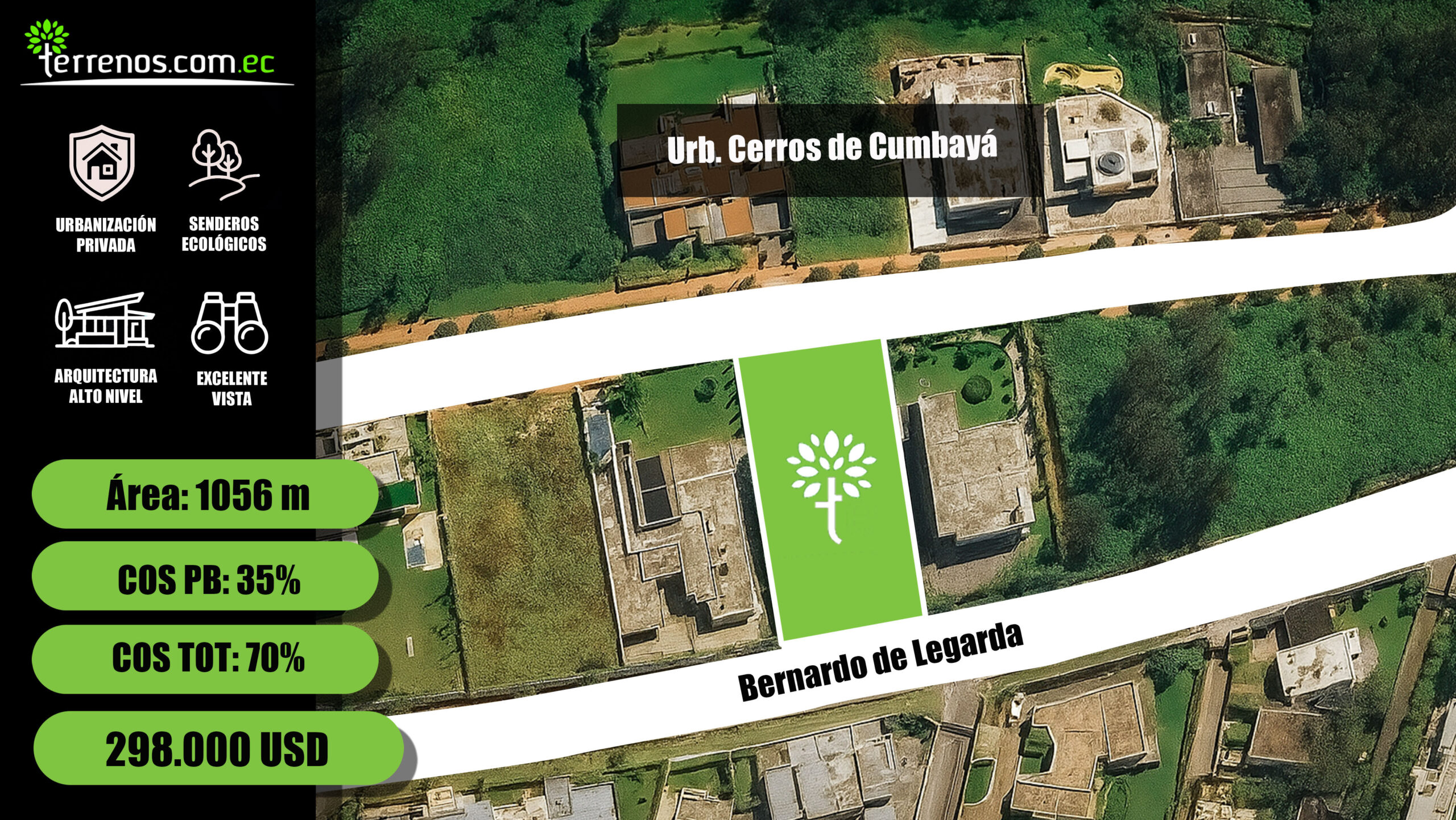 Terreno en venta en Cumbayá, Quito, Pichincha