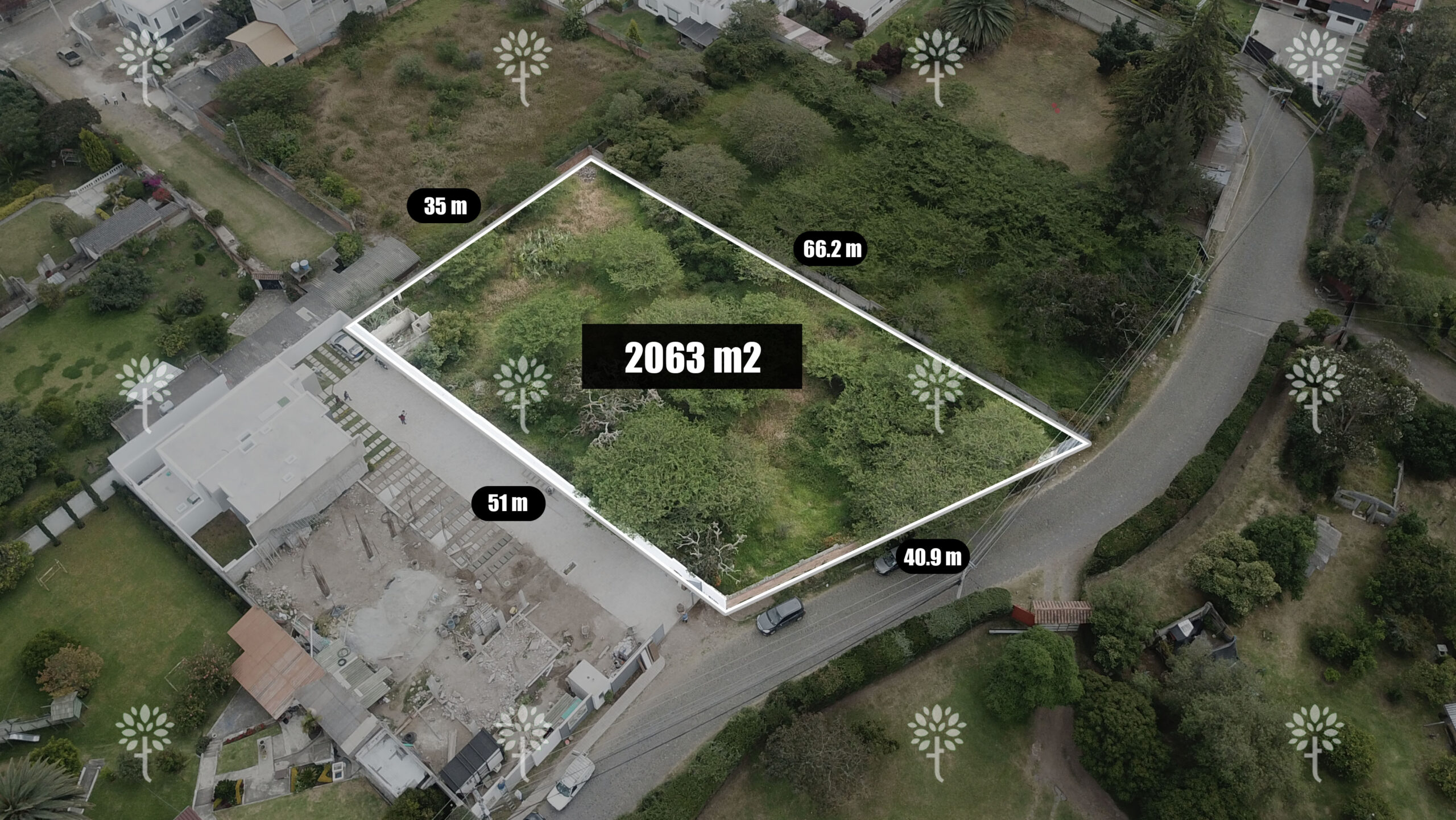 Vista adicional de terreno en venta en Tumbaco, Quito, Pichincha