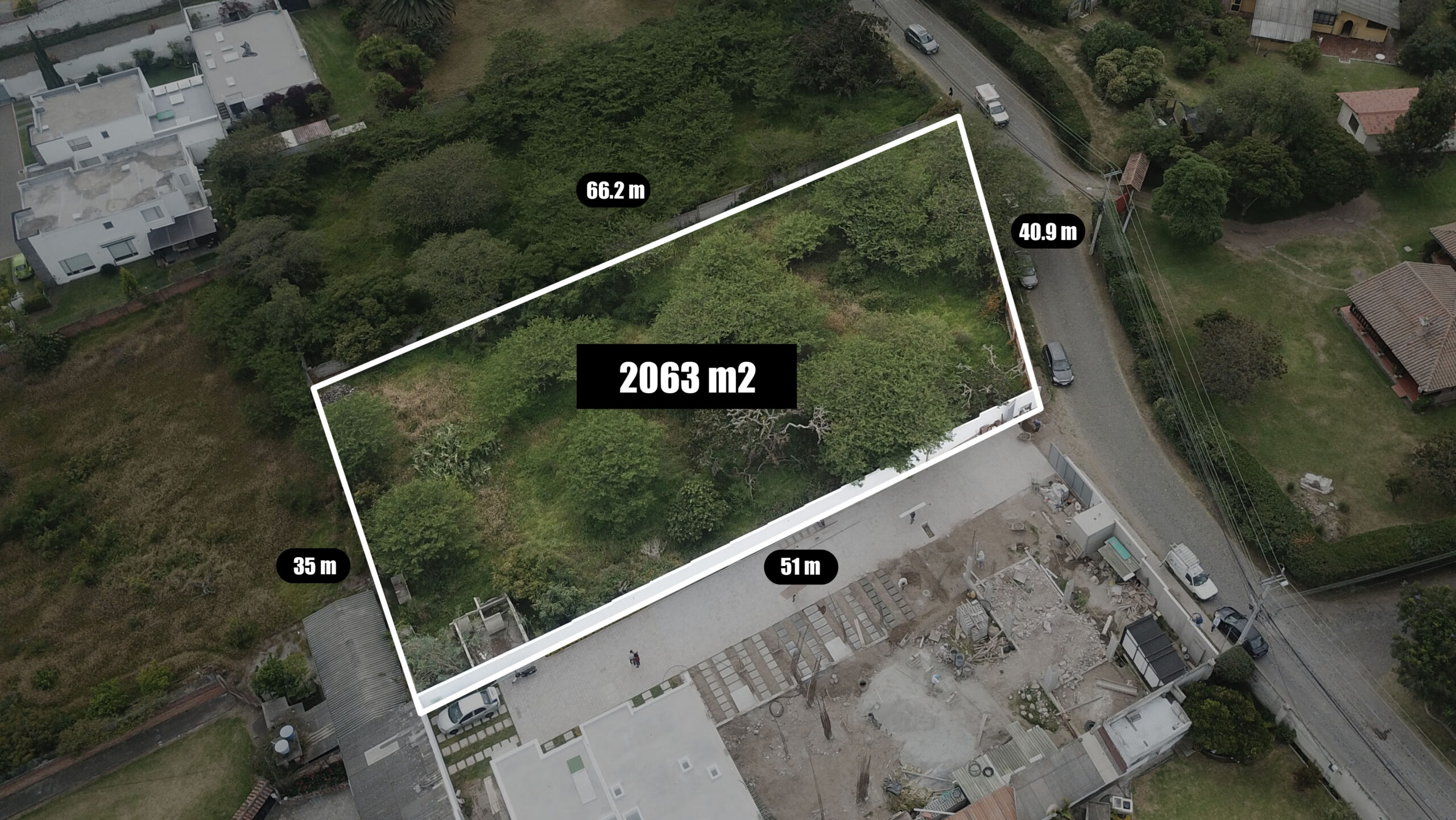 Vista adicional de terreno en venta en Tumbaco, Quito, Pichincha
