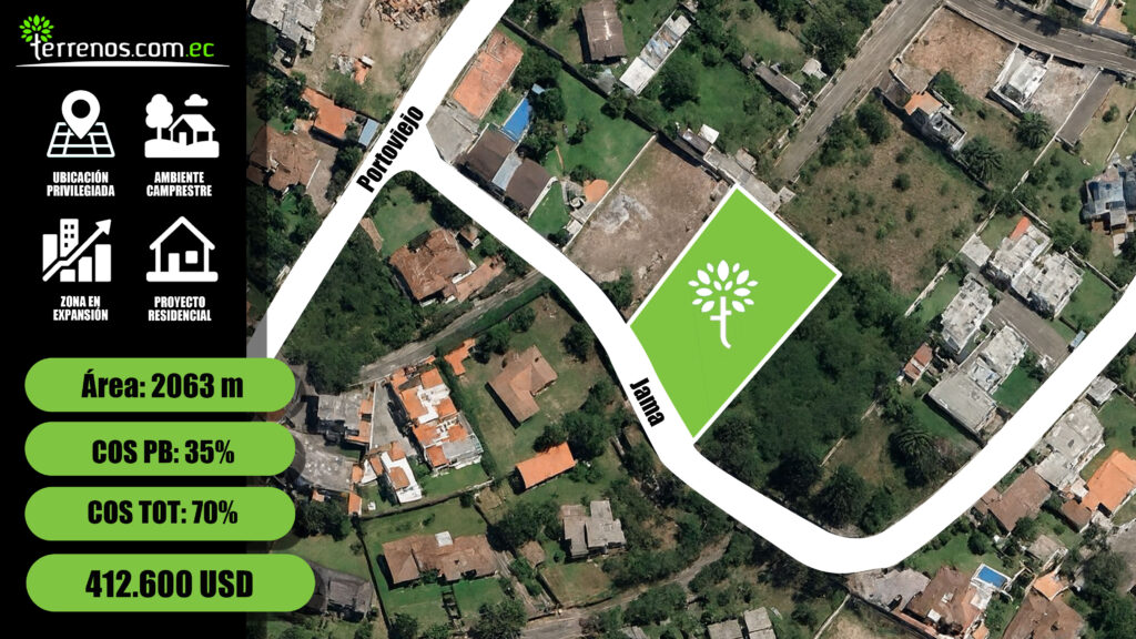 Terreno en venta en Tumbaco, Quito, Pichincha
