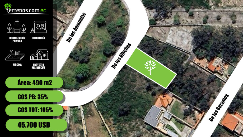 Terreno en venta en San Antonio de Pichincha, Quito, Pichincha