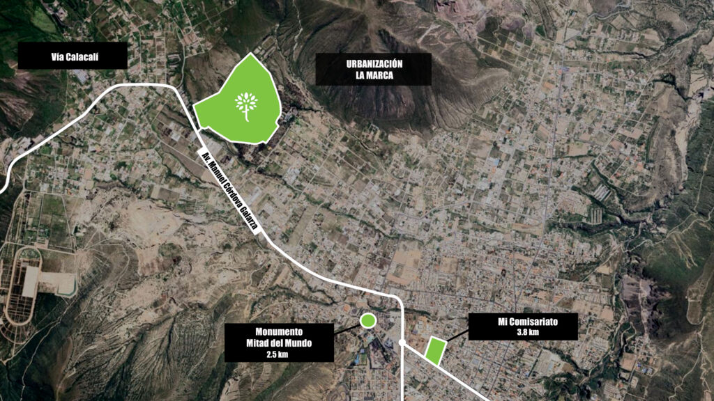 Vista adicional de terreno en venta en San Antonio de Pichincha, Quito, Pichincha