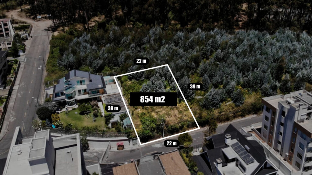 Vista adicional de terreno en venta en El Bosque, Quito, Pichincha