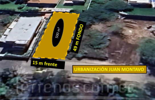 Terreno de venta 500 m2 Urb Juan Montalvo Nayón