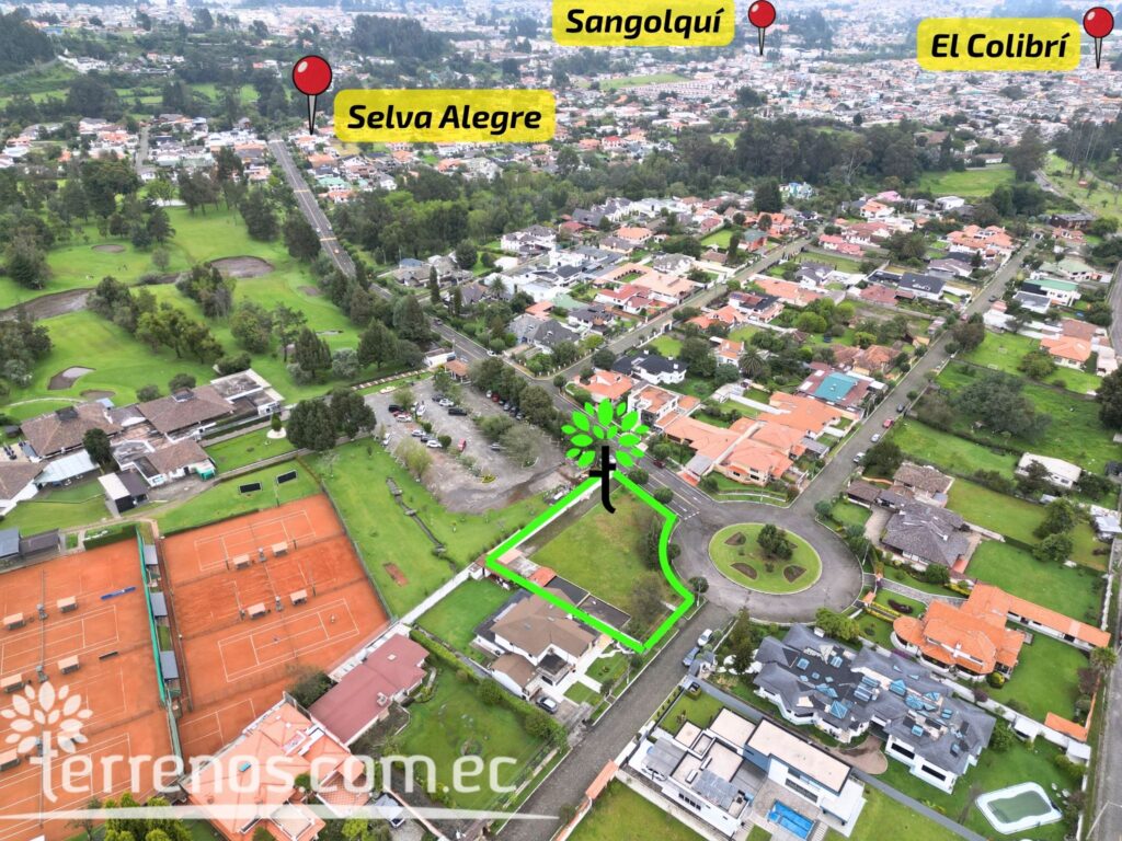 Vista adicional de terreno en venta en Sangolquí, Rumiñahui, Pichincha