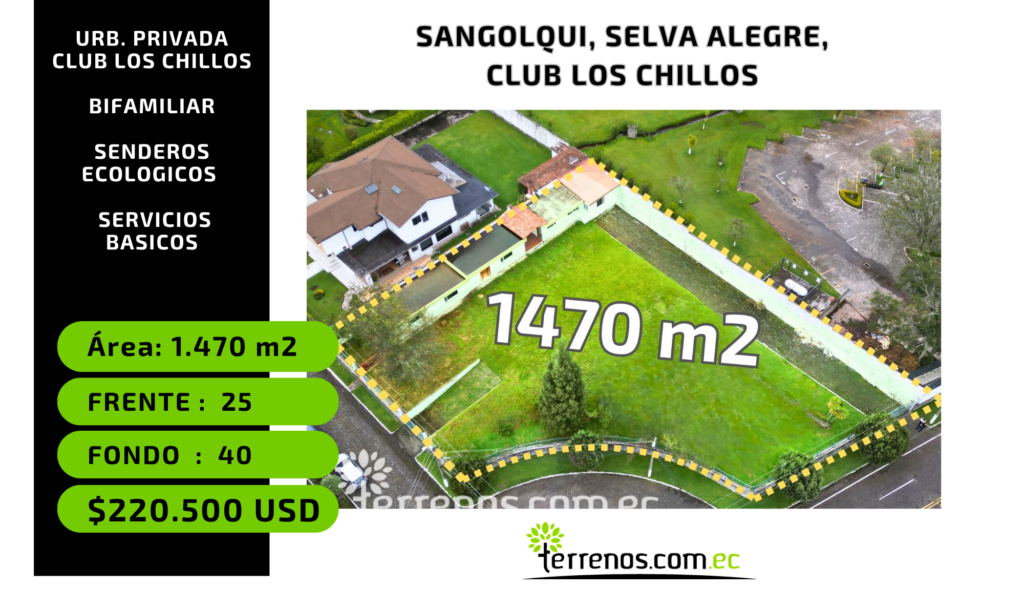 Terreno en venta en Sangolquí, Rumiñahui, Pichincha