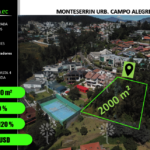 Terreno en venta en Monteserrin, Quito, Pichincha