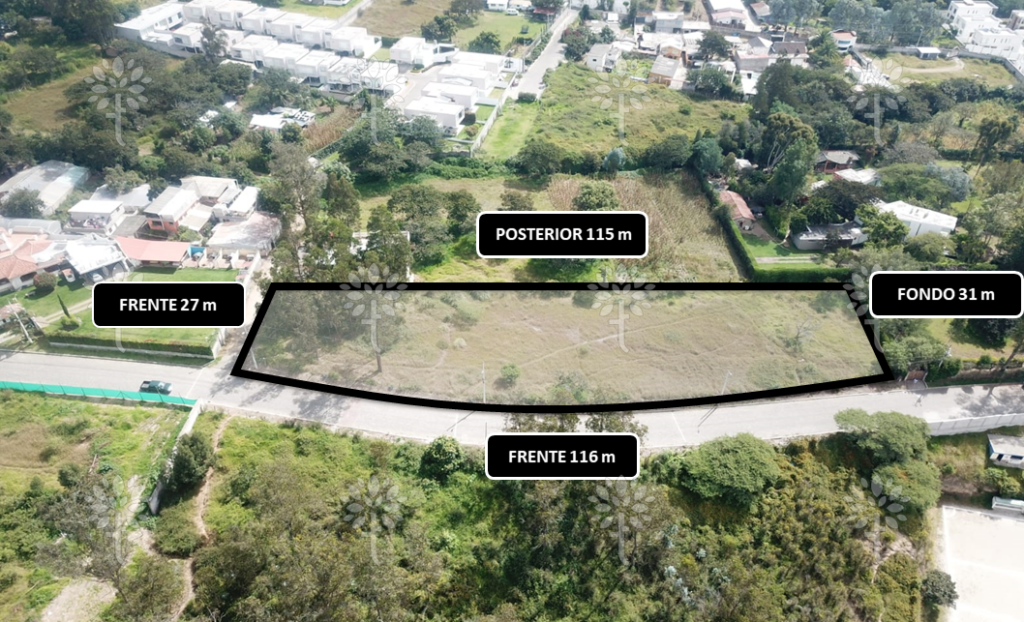 Vista adicional de terreno en venta en Nayón, Quito, Pichincha