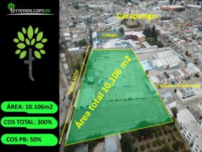 Terreno de venta en Carapungo de 5.133 m2, para proyectos inmobiliarios, Portal Shopping.