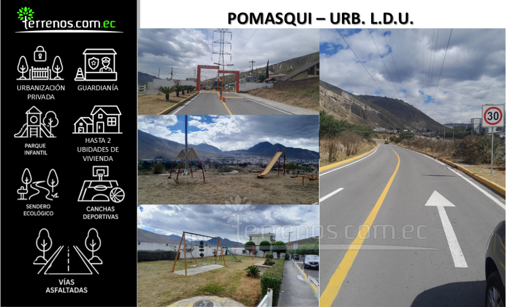 Vista adicional de terreno en venta en Pomasqui, Quito, Pichincha