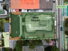 Terreno de Venta, 1519M2 Sector El Inca, Uso Suelo Múltiple