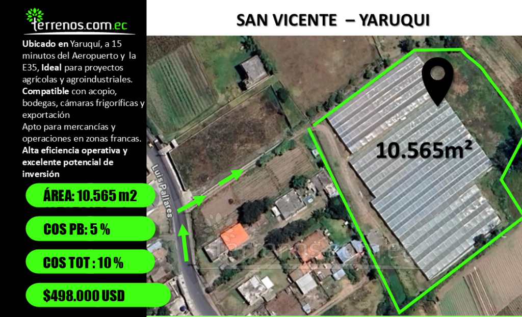 Terreno en venta en Yaruqui, Quito, Pichincha