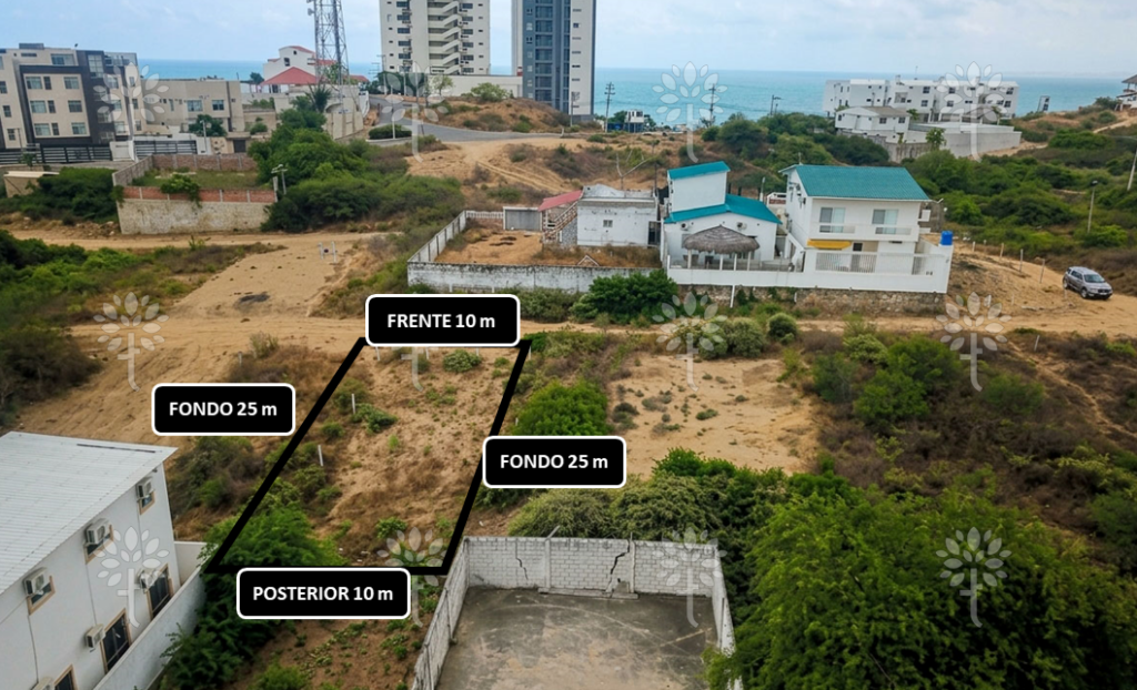 Vista adicional de terreno en venta en Punta Blanca, Santa Elena