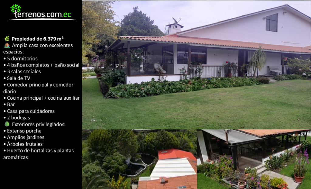 Vista adicional de terreno en venta en Yaruqui, Quito, Pichincha