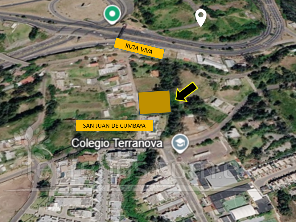 Vista adicional de terreno en venta en Cumbayá, Quito, Pichincha