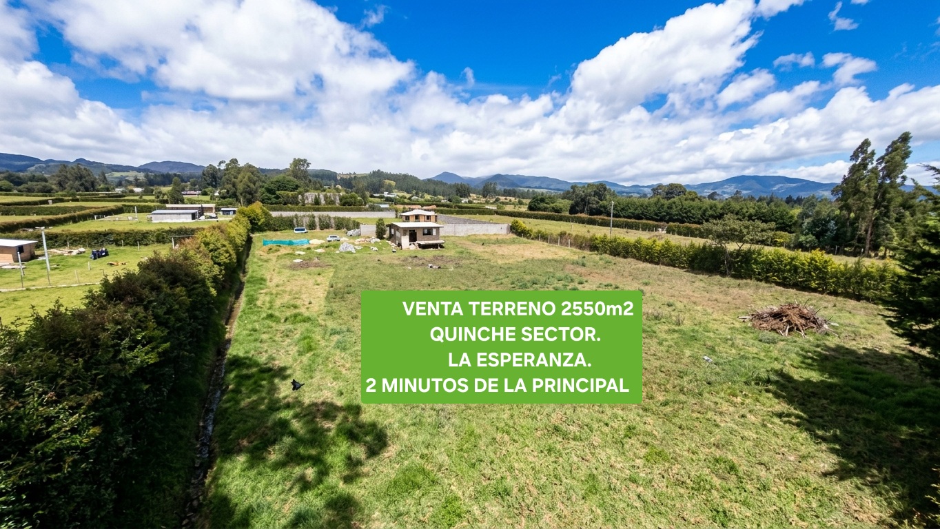 Vista adicional de terreno en venta en El Quinche, Quito, Pichincha