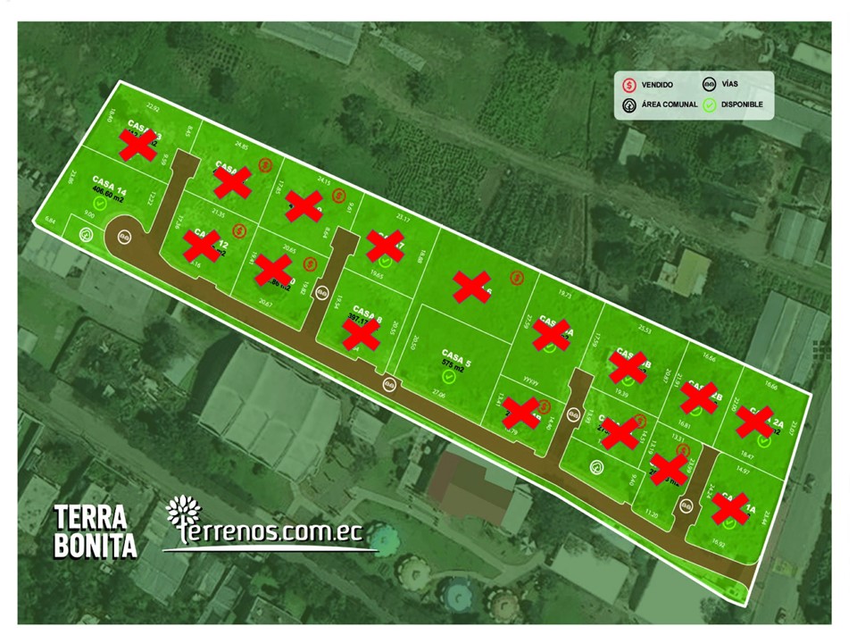 Vista adicional de terreno en venta en Nayón, Quito, Pichincha