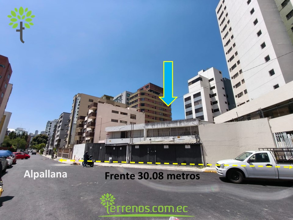 Vista adicional de terreno en venta en La Carolina, Quito, Pichincha