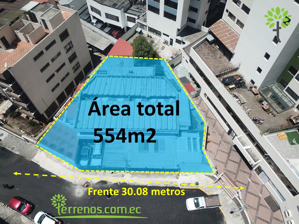 Vista adicional de terreno en venta en La Carolina, Quito, Pichincha