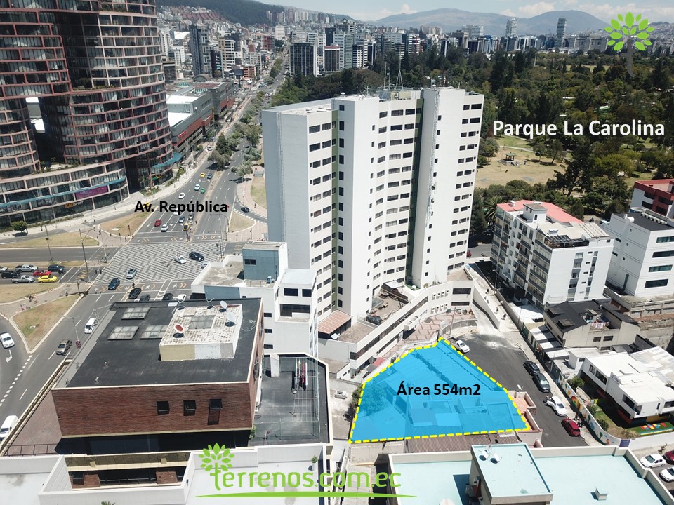Terreno en venta en La Carolina, Quito, Pichincha